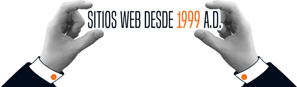 diseño de sitios web desde 1999 a.d.